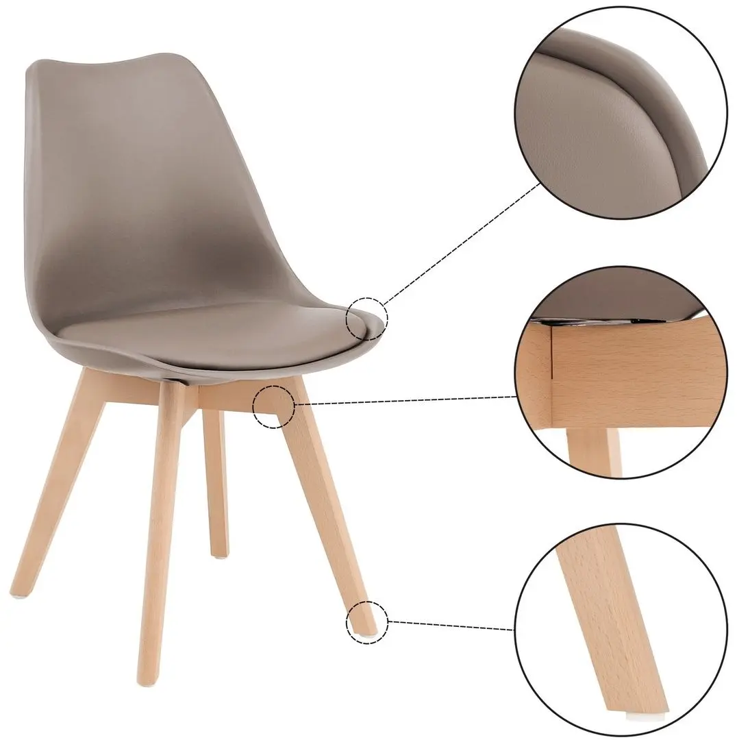 Scaun Tempo Kondela Bali 2 (Grey-brown/Beech)