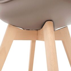 Scaun Tempo Kondela Bali 2 (Grey-brown/Beech) Thumb