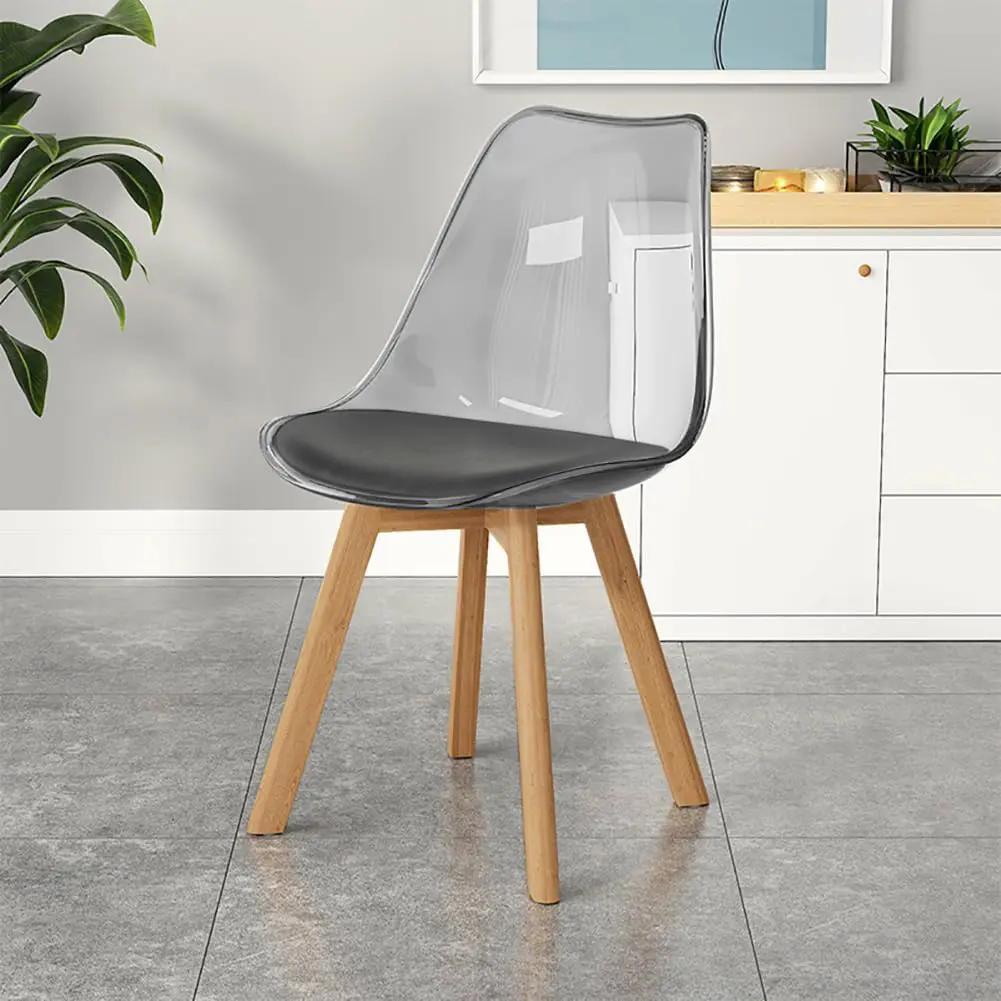 Стул Tempo Kondela Bali 2 New (Transparent Black/Black/Beech)