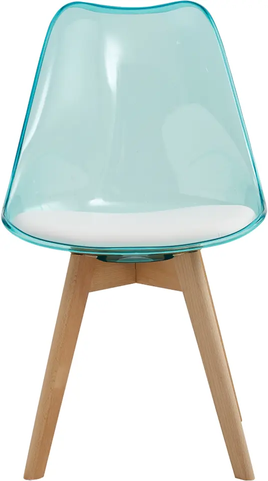 Scaun Tempo Kondela Bali 2 New (Transparent Green/White/Beech)