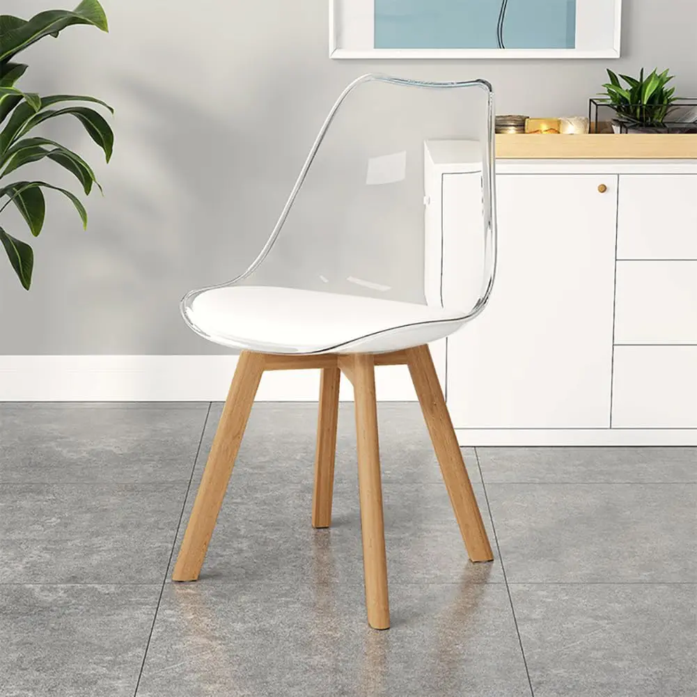 Scaun Tempo Kondela Bali 2 New (Transparent/White/Beech)