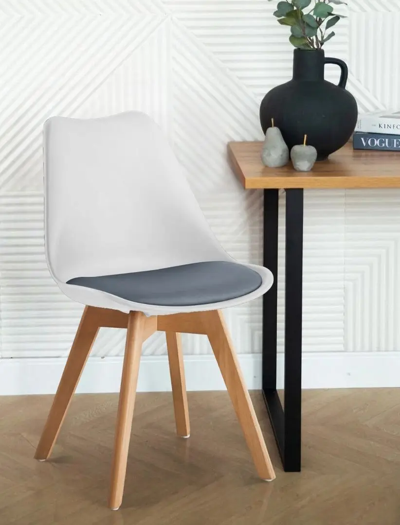 Стул Tempo Kondela Bali 2 (White/Grey/Beech)