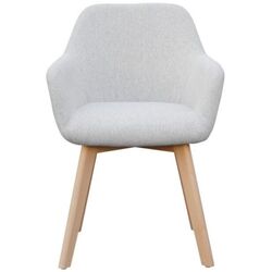 Стул Tempo Kondela Clorin (Light-Grey/Oak) Thumb