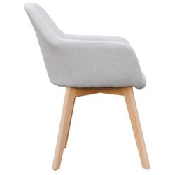 Стул Tempo Kondela Clorin (Light-Grey/Oak) Thumb