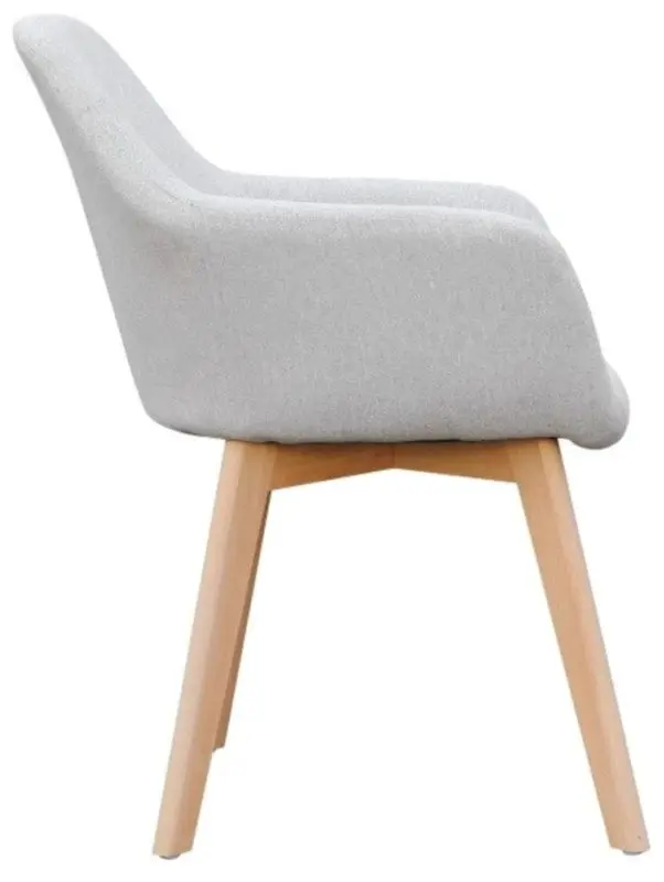 Стул Tempo Kondela Clorin (Light-Grey/Oak)