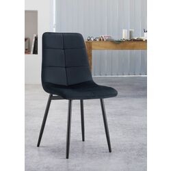 Стул Tempo Kondela Damia Tip 1 Velvet (Black)