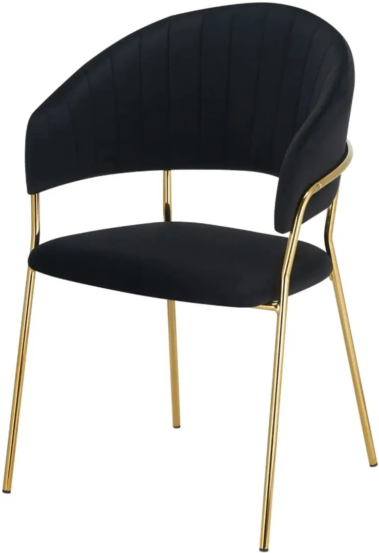 Стул Tempo Kondela Dasmin Tip 1 (Black/Gold)