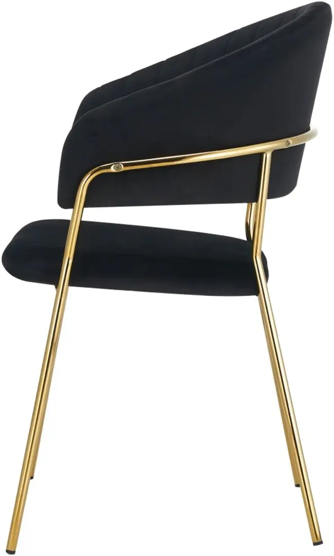 Стул Tempo Kondela Dasmin Tip 1 (Black/Gold)