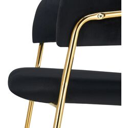 Стул Tempo Kondela Dasmin Tip 1 (Black/Gold) Thumb