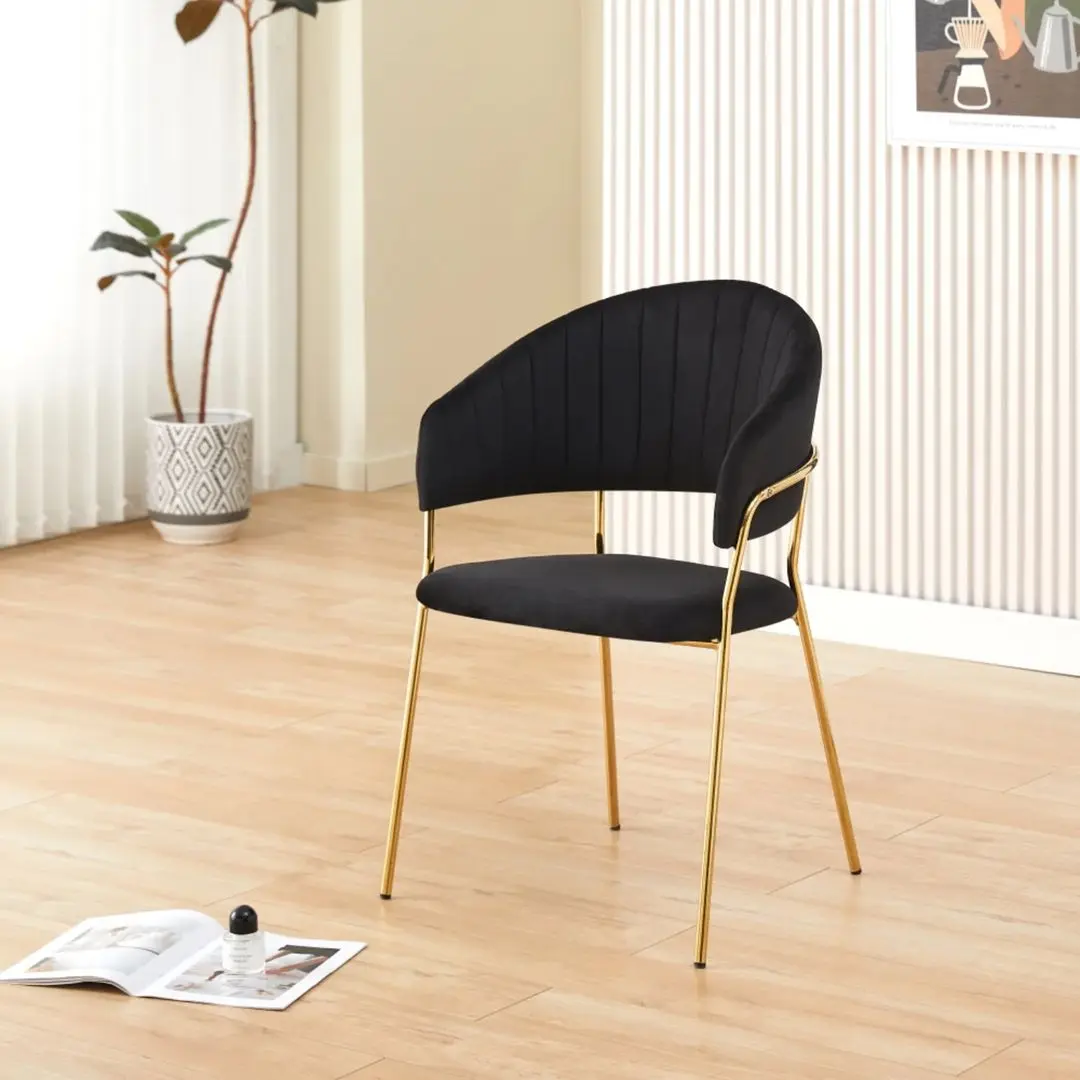 Стул Tempo Kondela Dasmin Tip 1 (Black/Gold)