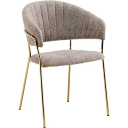 Masa Tempo Kondela Dasmin Tip 1 (Brown/Golden) Thumb