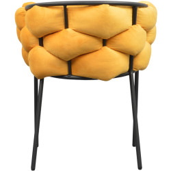 Scaun Tempo Kondela Dorota (Yellow/Black) Thumb