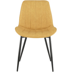 Scaun Tempo Kondela Hazal (Yellow/Black) Thumb