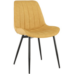 Scaun Tempo Kondela Hazal (Yellow/Black) Thumb