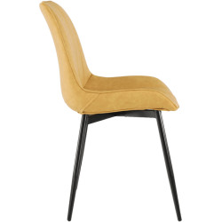 Scaun Tempo Kondela Hazal (Yellow/Black) Thumb