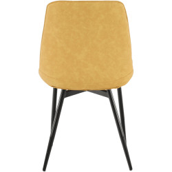 Scaun Tempo Kondela Hazal (Yellow/Black) Thumb