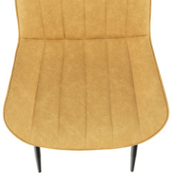 Scaun Tempo Kondela Hazal (Yellow/Black) Thumb