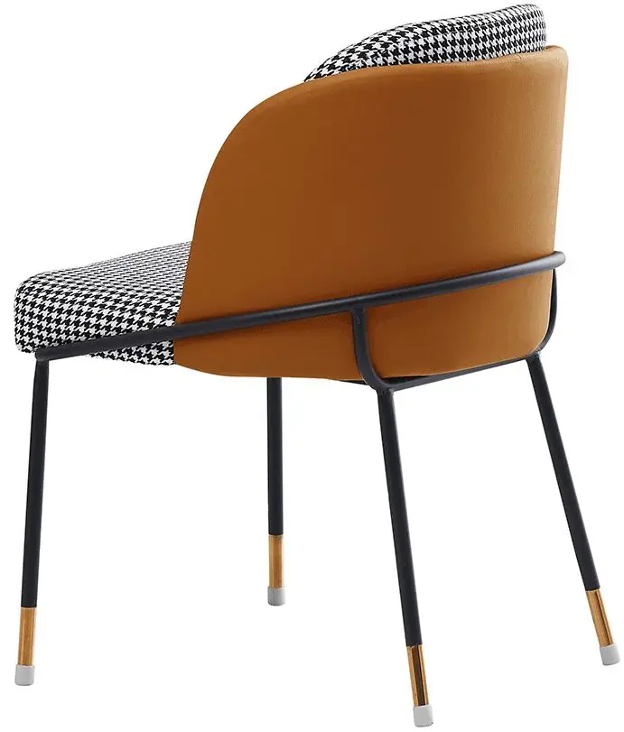 Scaun Tempo Kondela Kirna (White/Black/Camel)