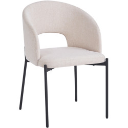 Scaun Tempo Kondela Lonka (Beige/Black) Thumb