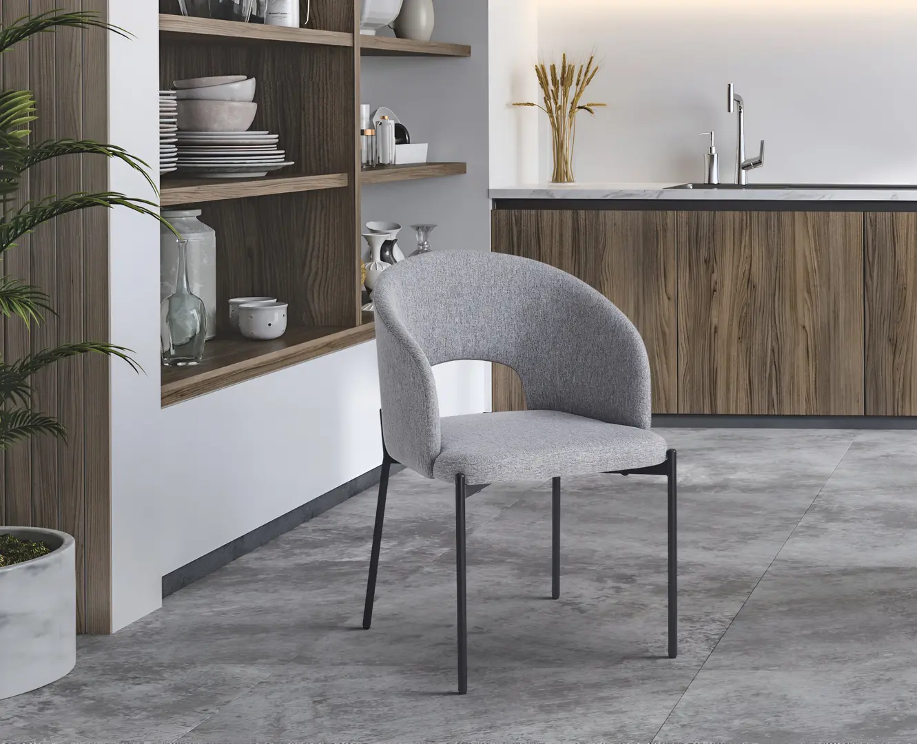 Scaun Tempo Kondela Lonka (Gray/Black)