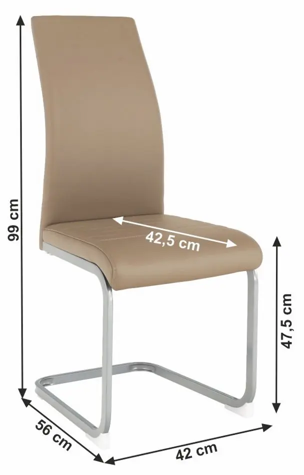 Scaun Tempo Kondela Nobata (Taupe/Gray) - 10