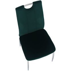 Scaun Tempo Kondela Oliva New (Smarald/Chrome) Thumb