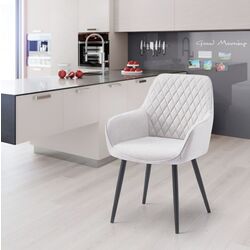 Scaun Tempo Kondela Oskor Nea 03 (Light Grey/Black)