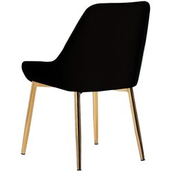 Scaun Tempo Kondela Perla (Black/Gold Chrome) Thumb