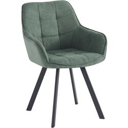 Scaun Tempo Kondela Petin Bluvel 77 (Green/Black) Thumb