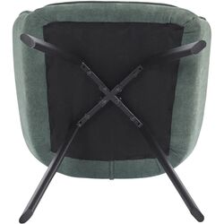 Scaun Tempo Kondela Petin Bluvel 77 (Green/Black) Thumb