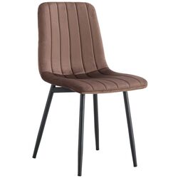 Scaun Tempo Kondela Ramita Tip 1 Velvet (Brown/Black) Thumb