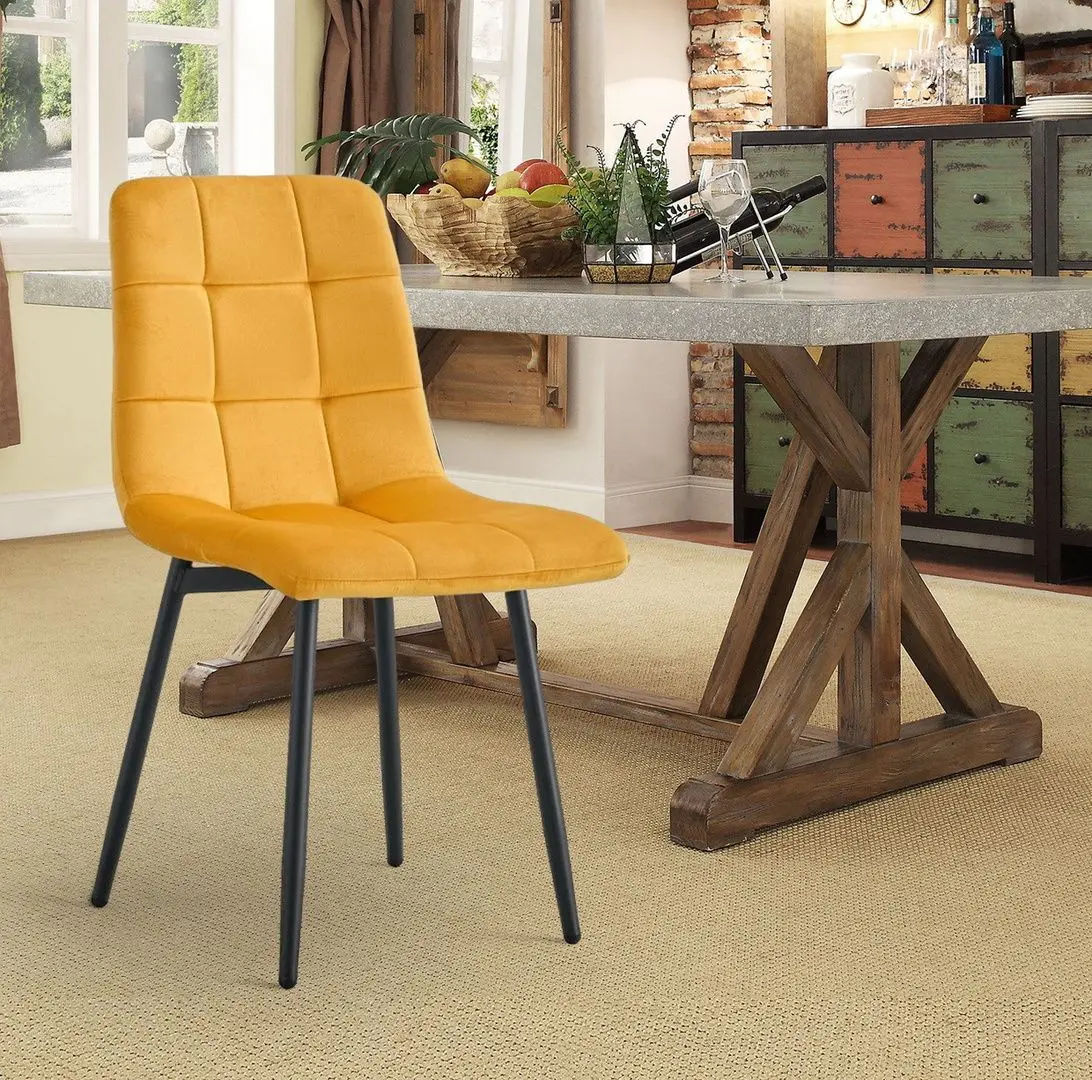 Scaun Tempo Kondela Ramita Tip 3 (Yellow/Black)