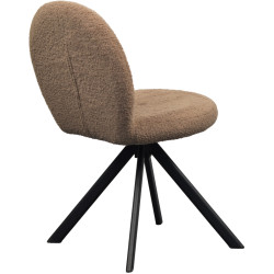 Scaun Tempo Kondela Rodia (Light Brown/Black) Thumb