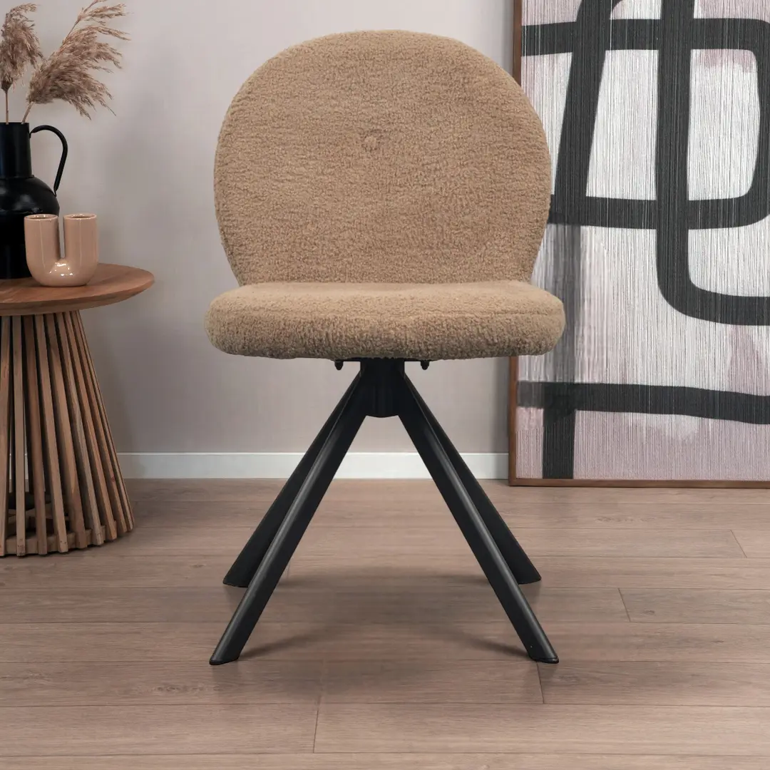 Scaun Tempo Kondela Rodia (Light Brown/Black)