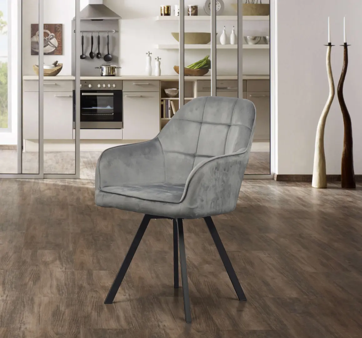 Scaun Tempo Kondela Samanta (Dark Gray)