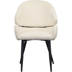 Scaun Tempo Kondela Sanako Typ 1 (White/Black) Thumb