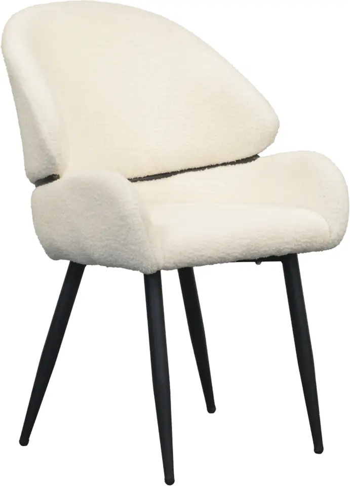 Scaun Tempo Kondela Sanako Typ 1 (White/Black)