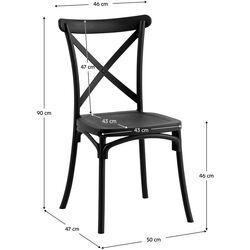 Scaun Tempo Kondela Savita (Black) Thumb