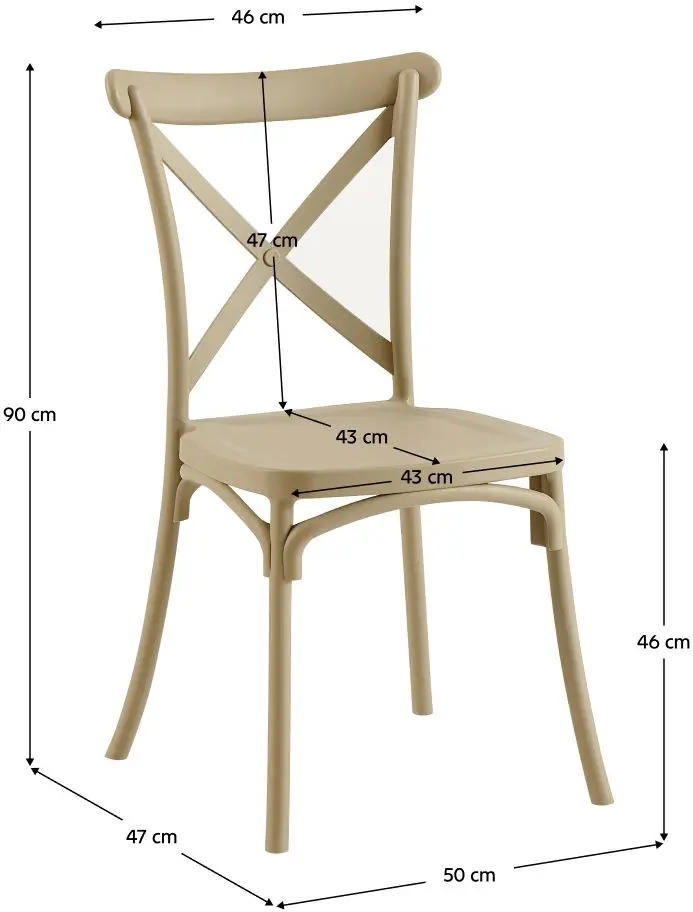 Scaun Tempo Kondela Savita (Gray-Brown)