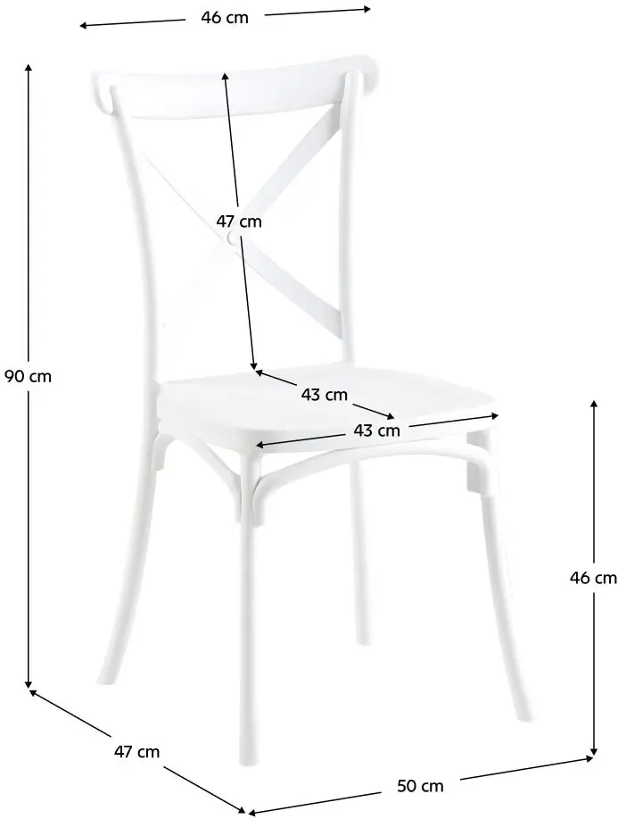 Scaun Tempo Kondela Savita (White)