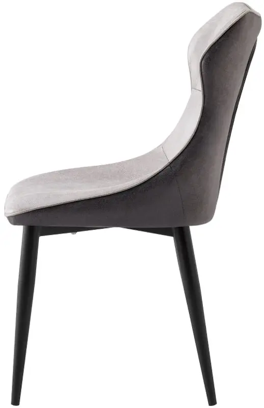 Scaun Tempo Kondela Tabita (Light Gray/Dark Gray/Black)