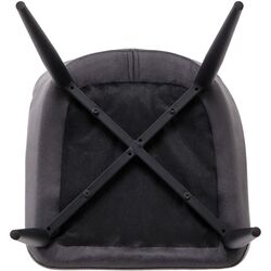 Scaun Tempo Kondela Tabita (Light Gray/Dark Gray/Black) Thumb