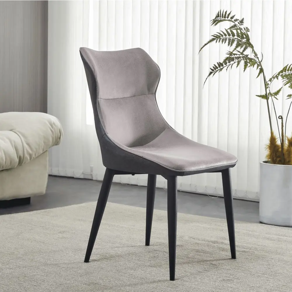 Scaun Tempo Kondela Tabita (Light Gray/Dark Gray/Black)