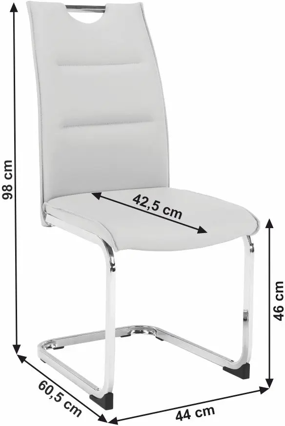 Scaun Tempo Kondela Tosena (Light Gray)