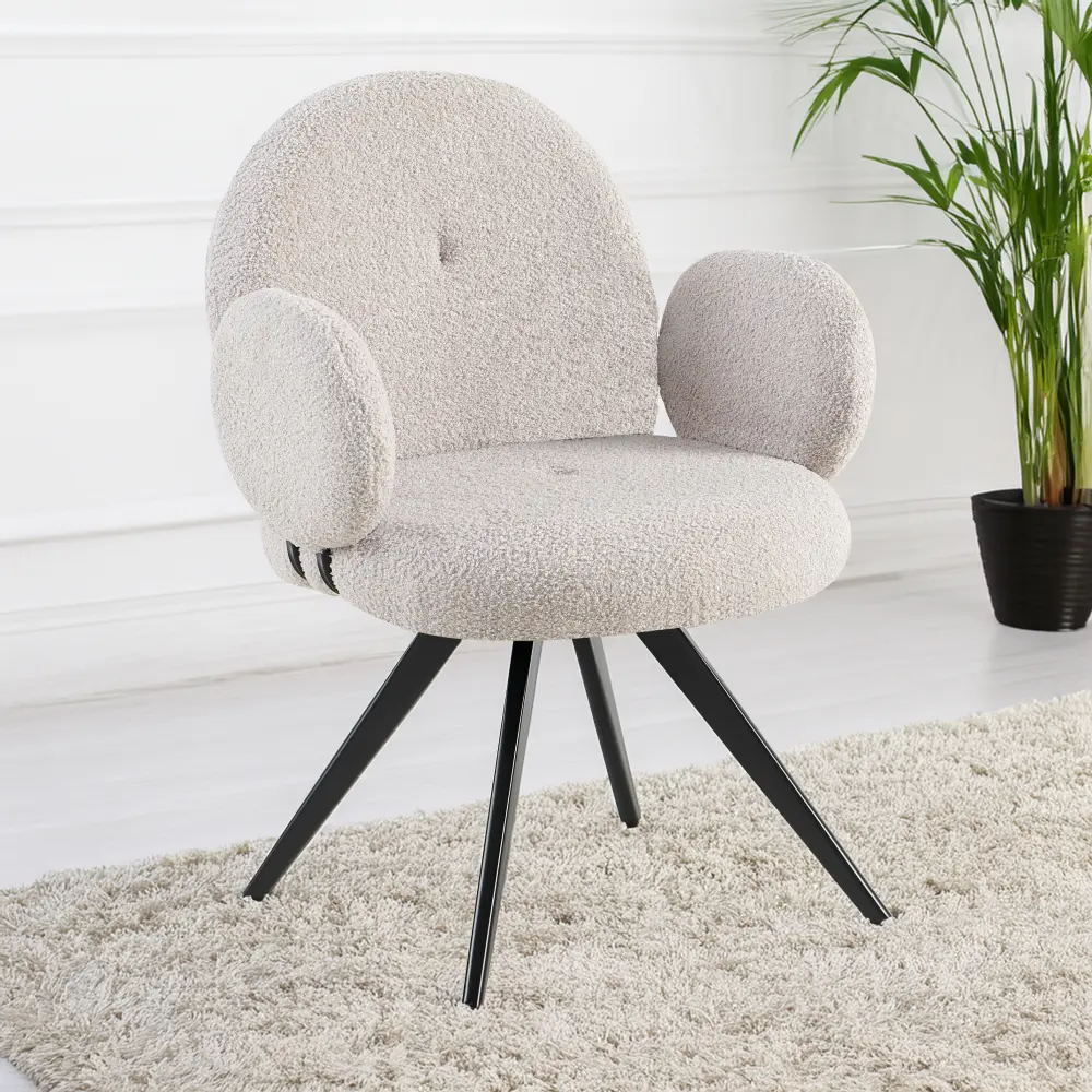 Scaun Tempo Kondela Vasala (Light Gray/Black)