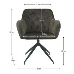 Стул Tempo Kondela Veleza New (Brown) Thumb