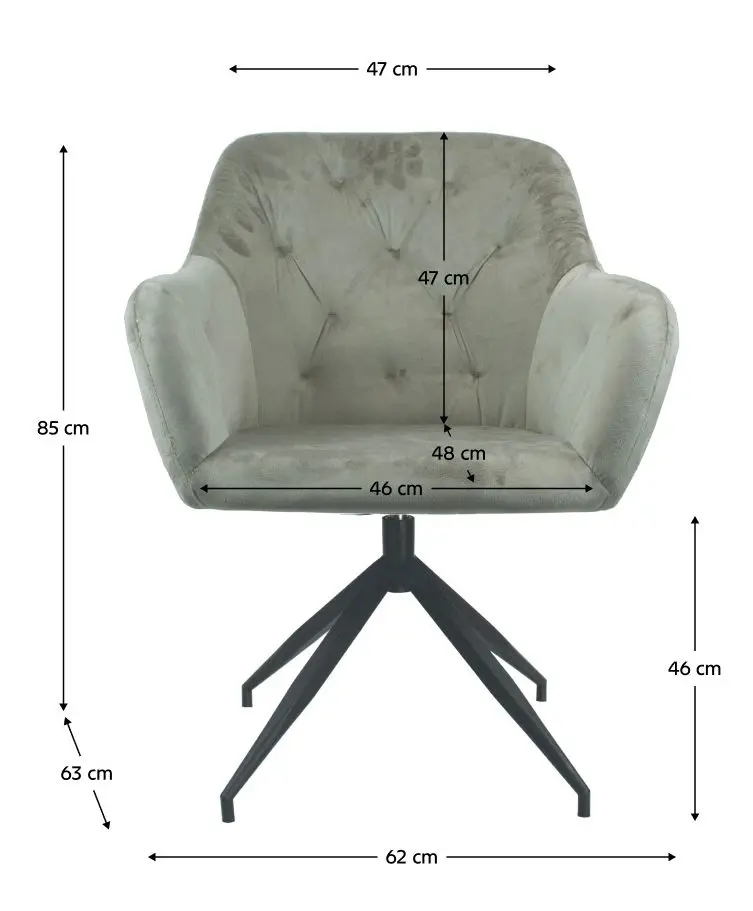 Scaun Tempo Kondela Veleza New (Brown-Gray)