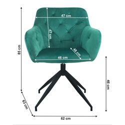 Scaun Tempo Kondela Veleza New (Green) Thumb