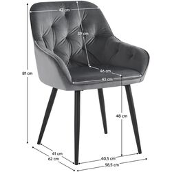 Scaun Tempo Kondela Verio Bluvel 14 (Grey) Thumb