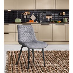 Scaun Tempo Kondela Zaina Tip 1 (Light Grey/Black)